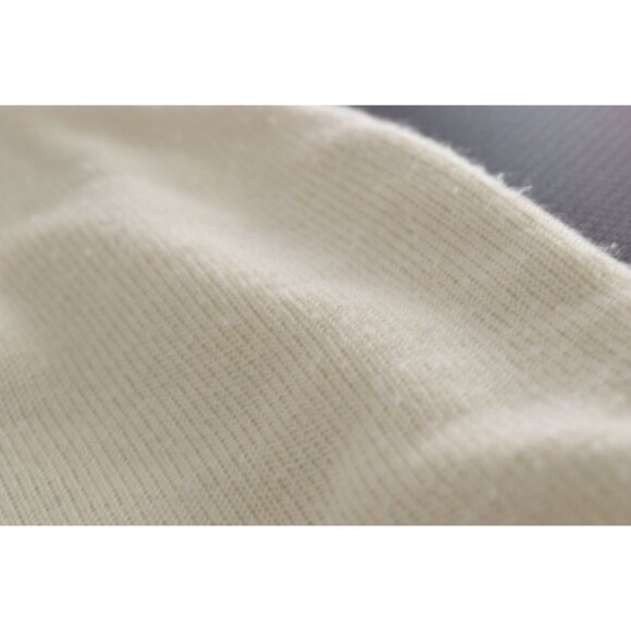 Vintage 80s Beige Knit Pullover Top | size PXL - Picture 9 of 10